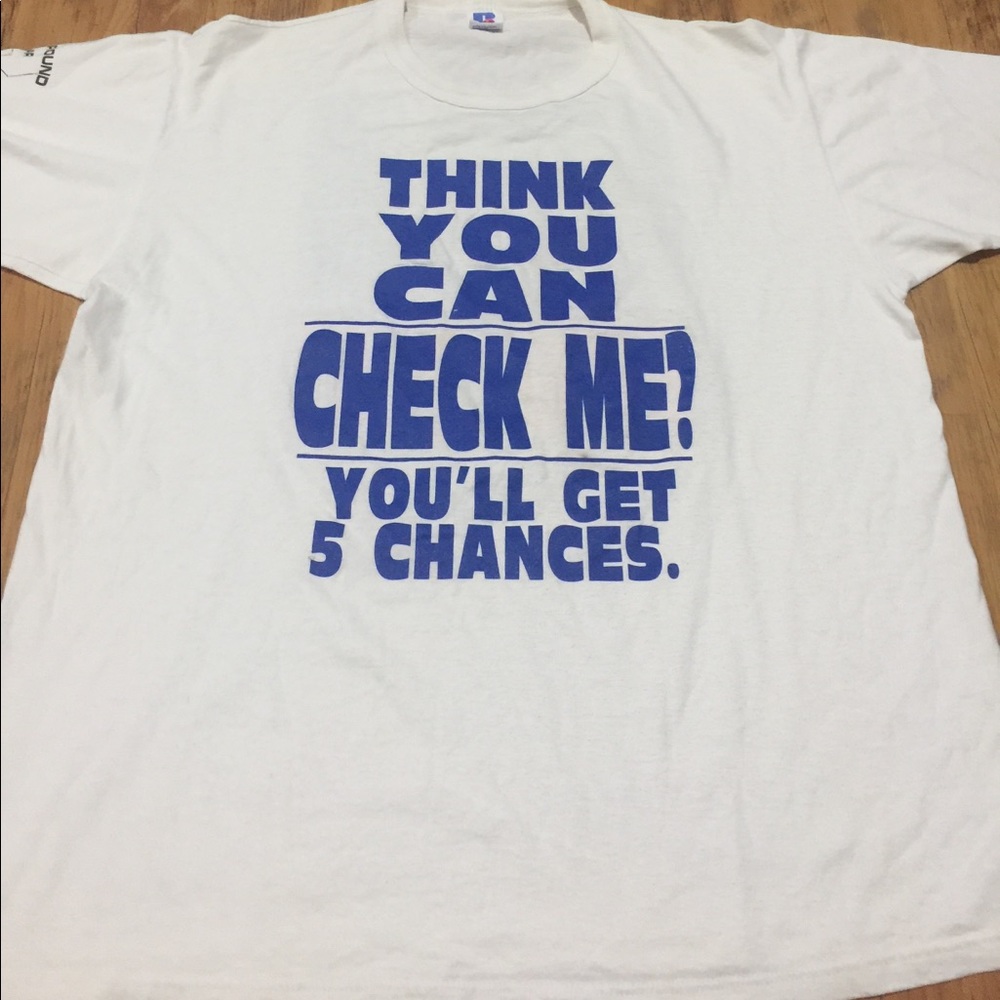 Vintage Double sided single stitched Russell tee
